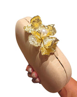 Orchid Bloom Clutch Pink - Palazzo Couture Online