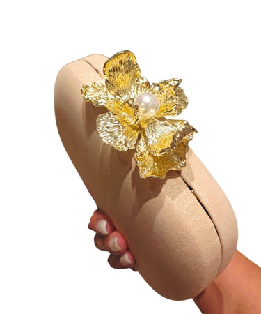 Orchid Bloom Clutch Pink - Palazzo Couture Online