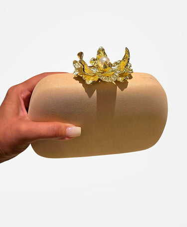 Orchid Bloom Clutch Pink - Palazzo Couture Online