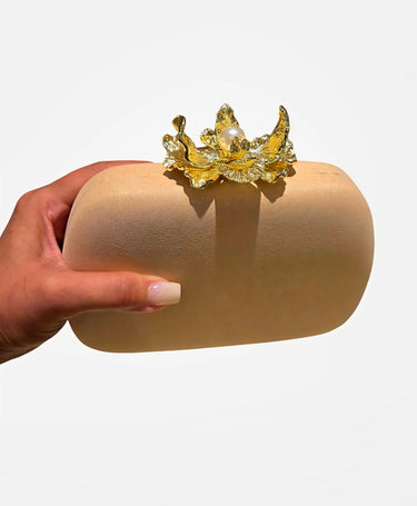 Orchid Bloom Clutch Pink - fashion bag for women