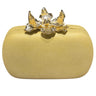 Orchid Bloom Clutch (Yellow) for women - bag by Palazzo Couture