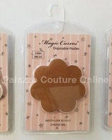 3 Pairs Breast Petal Pasties Nude, Dark Nude and Black - women's invisible intimate accessory