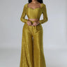Passion Palazzo Pant Set front view showing complete two piece pant set