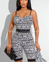 3 PCs My Kind of Girl Romper And Blazer Set - trendy women's romper