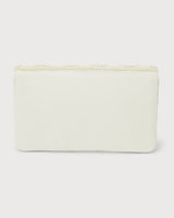 Pearl Elegance Envelope Clutch Ivory - chic clutch by Palazzo Couture
