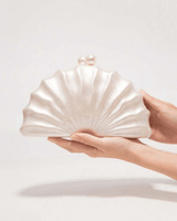 Pearl Shell Evening Clutch - Palazzo Couture Online