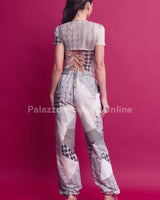 Perfect Match Cargo Pants Set - Palazzo Couture Online