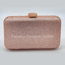 Perfect Timing Rhinestones Clutch Rose Gold for women - bag by Palazzo Couture