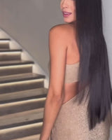 Maxi Dress - Gold - Palazzo Couture Online