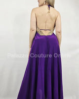 Private Oasis Maxi Dress ( Purple) - Palazzo Couture Online