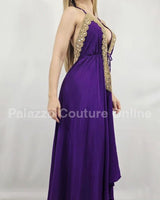 Private Oasis Maxi Dress ( Purple) - Palazzo Couture Online