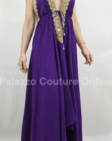 Private Oasis Maxi Dress ( Purple) - Palazzo Couture Online
