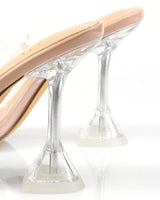 Quartz Bella Slingback Heels - Gold - Palazzo Couture Online