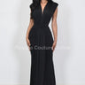 Radiant Starlight Maxi Dress (Black) - Palazzo Couture Online