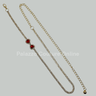 Red heart Rhinestone Chain Belt (Gold) - Palazzo Couture Online