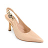 Regal Medallion Jocelyn Slingback Heel - Nude - Palazzo Couture Online