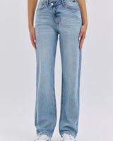 Repositioned Rise Dad Jean - Light Denim - Palazzo Couture Online