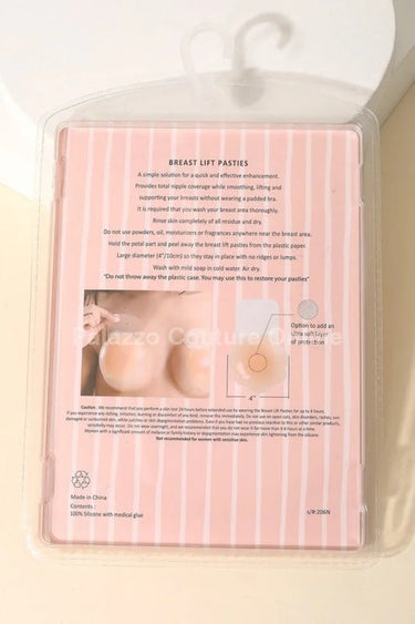 Reusable Breast Lift Pasties - women's invisible intimate accessory