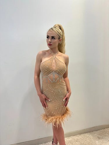 Women's Bodycon Glam mini dress from Palazzo Couture collection