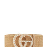 Rhinestone GO Charm Elastic Belt (Tan) - Palazzo Couture Online