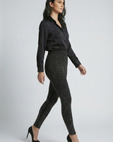 Rhinestone Pavé Leggings - Black/Clr - Palazzo Couture Online