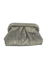 Rhinestone Rain Clutch (Black/Grey) - Palazzo Couture Online