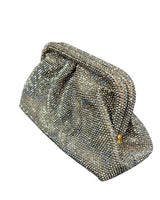 Rhinestone Rain Clutch (Black/Grey) - Palazzo Couture Online