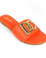Ray Slide Sandal Orange