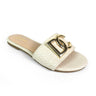 Ray Slide Sandal Beige