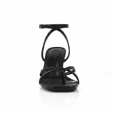 Frankie Heel Sandal Black