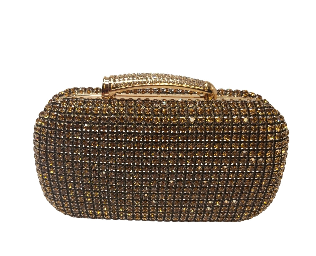 Radiant Elegance Clutch Gold