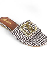 Ray Slide Sandal Chocolate Multiple