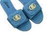 Kendry Charm Slip-On Sandals Denim
