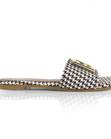 Ray Slide Sandal Chocolate Multiple