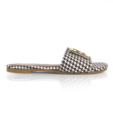 Ray Slide Sandal Chocolate Multiple