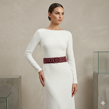 Luxe Chain Stretch Waist Belt