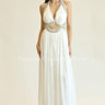 Romance In Paris Maxi Dress (White) - Palazzo Couture Online