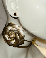 Rose Reverie Choker (Gold) One Size / Gold Necklaces