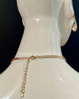 Rubi Drops Gold Set - Palazzo Couture Online