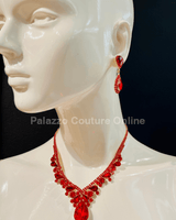 Rubi Drops Gold Set - Palazzo Couture Online