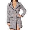 Running The Meeting  Blazer Dress front view showing mini dress silhouette
