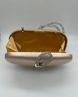 Satin Night clutch (Gold) - Palazzo Couture Online