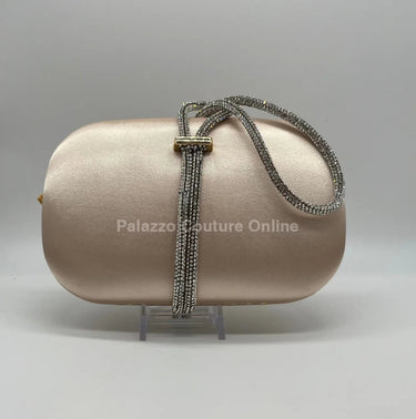Satin Night clutch (Gold) - Palazzo Couture Online