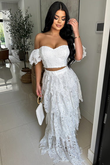 Saturday In The Park Skirt Set - Palazzo Couture Online