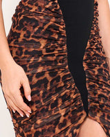 Savage Siren Leopard Mermaid Maxi Dress - Leopard - Palazzo Couture Online