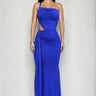 Sculpted Siren Cutout Maxi Dress - Blue - Palazzo Couture Online