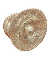 Sculptural Spiral Disc Cuff – Silver - Palazzo Couture Online