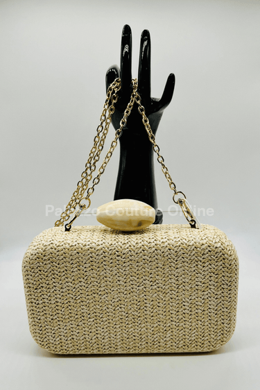 Sea Brize Clutch (Natural) - Palazzo Couture Online