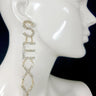 SexyGold Dangle Earrings  (Gold) for women - fashion jewelry by Palazzo Couture