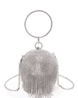 Shine On Me Silver Bag - Palazzo Couture Online